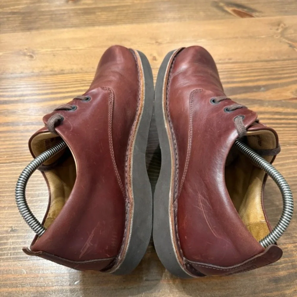 Samuel Hubbard Free Oxford Shoes Mens 9 M Cordovan Casual Comfort Memory Foam‎